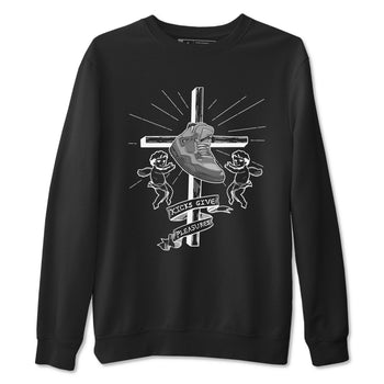 4s Wet Cement shirts to match jordans Kicks Give Pleasures sneaker match tees Air Jordan 4 SE Wet Cement SNRT Sneaker Release Tees unisex cotton Black 2 crew neck shirts