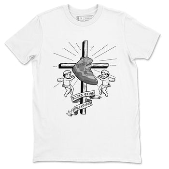 4s Wet Cement shirts to match jordans Kicks Give Pleasures sneaker match tees Air Jordan 4 SE Wet Cement SNRT Sneaker Release Tees unisex cotton White 2 crew neck shirts