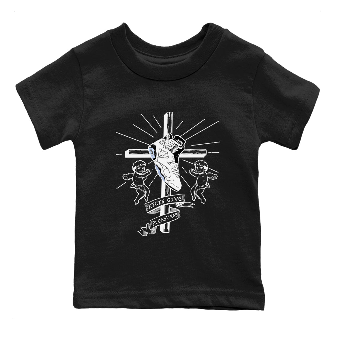 6s White Black shirt to match jordans Kicks Give Pleasures sneaker tees Air Jordan 6 White Black SNRT sneaker release tees baby toddler Black 2 cotton Shirt