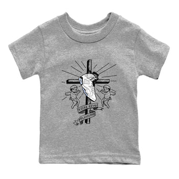 6s White Black shirt to match jordans Kicks Give Pleasures sneaker tees Air Jordan 6 White Black SNRT sneaker release tees baby toddler Heather Grey 2 cotton Shirt