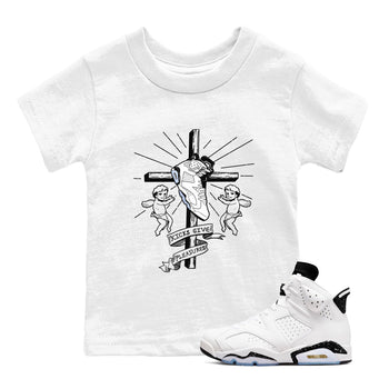 6s White Black shirt to match jordans Kicks Give Pleasures sneaker tees Air Jordan 6 White Black SNRT sneaker release tees baby toddler White 1 cotton Shirt