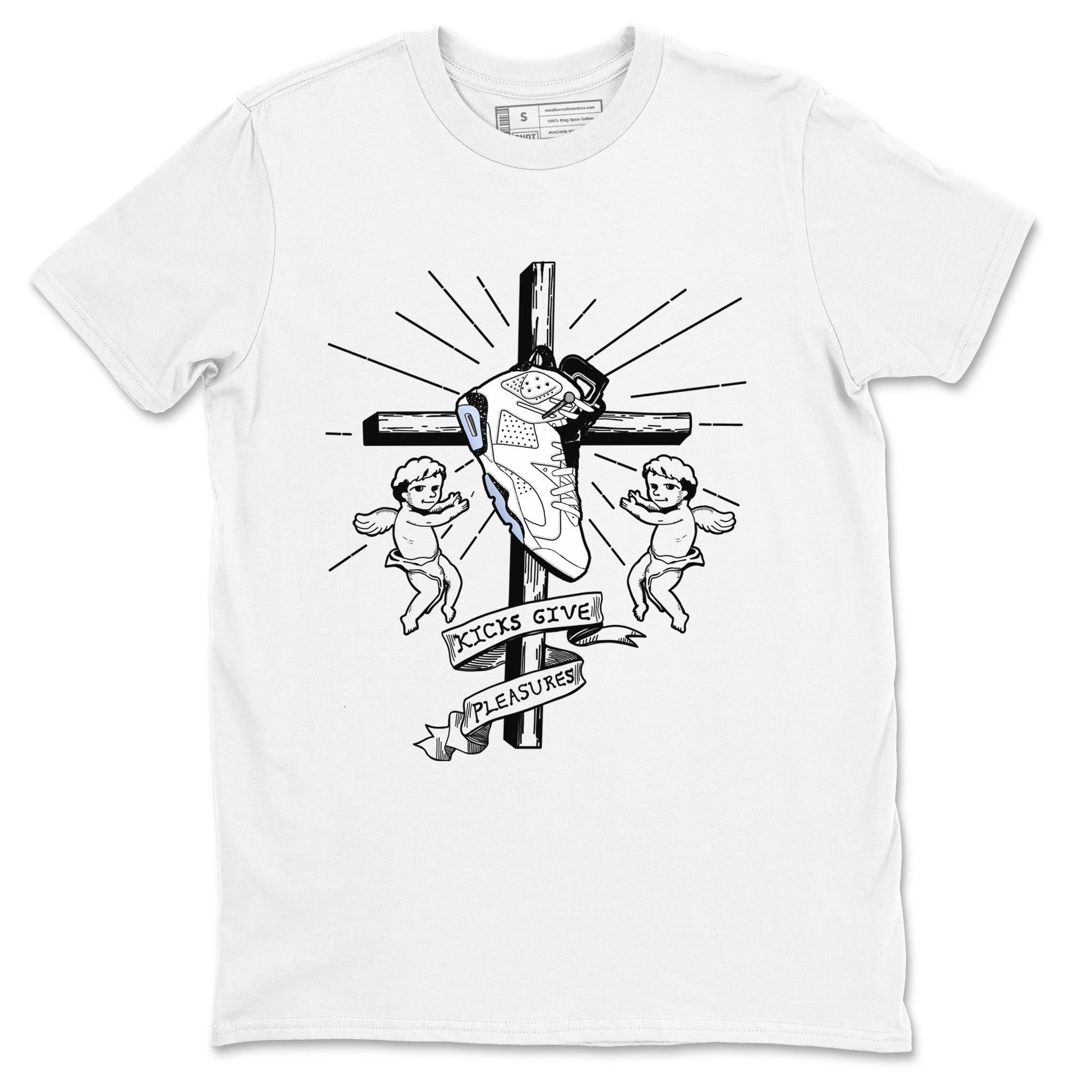 6s White Black shirt to match jordans Kicks Give Pleasures sneaker tees Air Jordan 6 White Black SNRT Sneaker Release Tees unisex cotton White 2 crew neck shirt