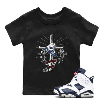 6s White And Midnight Navy shirts to match jordans Kicks Give Pleasures sneaker match tees Air Jordan 6 White And Midnight Navy SNRT Sneaker Tees streetwear brand Baby and Youth Black 1 cotton tee