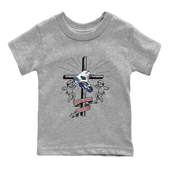 6s White And Midnight Navy shirts to match jordans Kicks Give Pleasures sneaker match tees Air Jordan 6 White And Midnight Navy SNRT Sneaker Tees streetwear brand Baby and Youth Heather Grey 2 cotton tee
