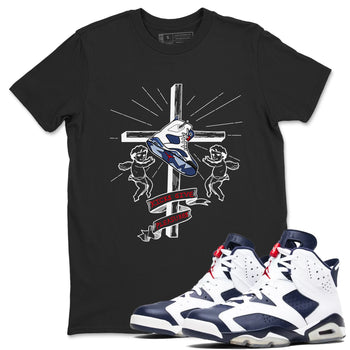 6s White And Midnight Navy shirts to match jordans Kicks Give Pleasures sneaker match tees Air Jordan 6 White And Midnight Navy SNRT Sneaker Tees streetwear brand Black 1 unisex cotton tee