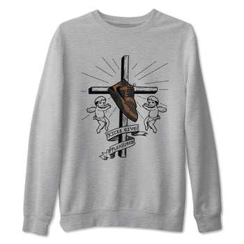 Jordan Jumpman Jack TR Travis Scott Dark Mocha shirts to match jordans Kicks Give Pleasures sneaker match tees Jordan Jumpman Jack Travis Scott Dark Mocha match shoes to clothes SNRT Sneaker Tees unisex cotton Heather Grey 2 shirts