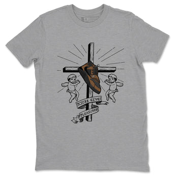 Jordan Jumpman Jack TR Travis Scott Dark Mocha shirts to match jordans Kicks Give Pleasures sneaker match tees Jordan Jumpman Jack Travis Scott Dark Mocha match shoes to clothes SNRT Sneaker Tees unisex cotton Heather Grey 2 shirts