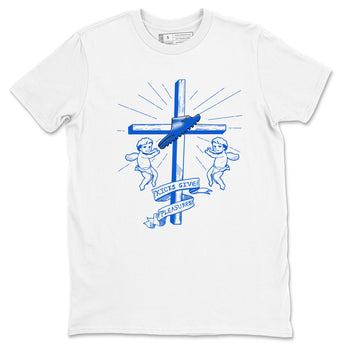 Yeezy Slide Azure shirts to match jordans Kicks Give You Pleasures sneaker match tees Yeezy Slide Azure SNRT Sneaker Tees streetwear brand White 2 unisex cotton tee