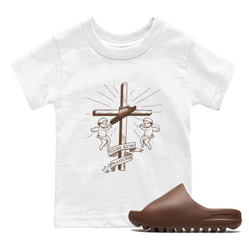 Yeezy Slide Flax shirts to match jordans Kicks Give You Pleasures sneaker match tees Yeezy Slide Flax SNRT Sneaker Tees streetwear brand Baby and Youth White 1 cotton tee