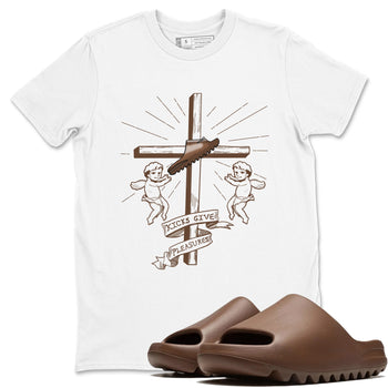 Yeezy Slide Flax shirts to match jordans Kicks Give You Pleasures sneaker match tees Yeezy Slide Flax SNRT Sneaker Tees streetwear brand White 1 unisex cotton tee