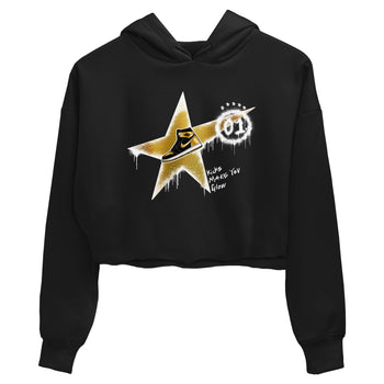 1s Black Metallic Gold shirts to match jordans Kicks Make You Glow sneaker match tees Jordan 1 High OG Black and Gold SNRT Sneaker Tees streetwear brand Black 2 crop tee