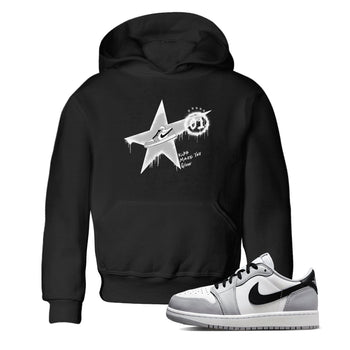 1s Wolf Grey shirts to match jordans Kicks Make You Glow sneaker match tees Air Jordan 1 Wolf Grey SNRT Sneaker Tees streetwear brand Baby and Youth Black 1 cotton tee