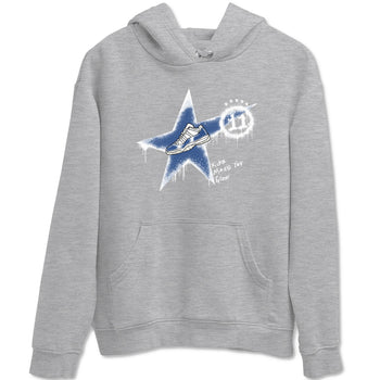 11s Diffused Blue shirts to match jordans Kicks Make You Glow sneaker match tees Air Jordan 11 Diffused Blue SNRT Sneaker Tees streetwear brand Heather Grey 2 unisex cotton tee