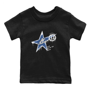 11s Diffused Blue shirts to match jordans Kicks Make You Glow sneaker match tees Air Jordan 11 Diffused Blue SNRT Sneaker Tees streetwear brand Baby and Youth Black 2 cotton tee