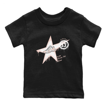 11s Legend Pink shirt to match jordans Kicks Make You Glow sneaker tees Air Jordan 11 Legend Pink SNRT sneaker release tees baby toddler Black 2 cotton Shirt