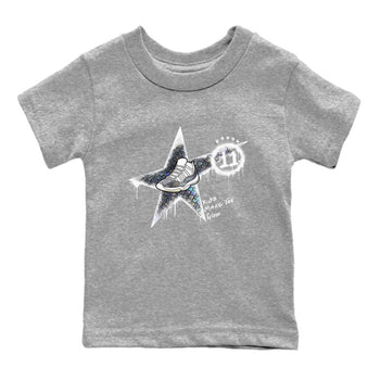 11s Year Of The Snake shirts to match jordans  Kicks Make You Glow shirts to match jordans Air Jordan 11 Retro Low Year Of The Snake match shoes to clothes SNRT Sneaker Tees Youth Baby Heather Grey 2 tee