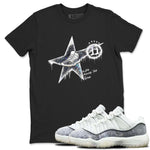 11s Year Of The Snake shirts to match jordans  Kicks Make You Glow shirts to match jordans Air Jordan 11 Retro Low Year Of The Snake match shoes to clothes SNRT Sneaker Tees unisex cotton Black 1 shirts