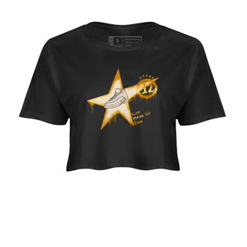 12s Phantom shirts to match jordans Kicks Make You Glow sneaker match tees Air Jordan 12 WMNS Phantom match shoes to clothes SNRT Sneaker Tees unisex cotton Black 2 crop tee