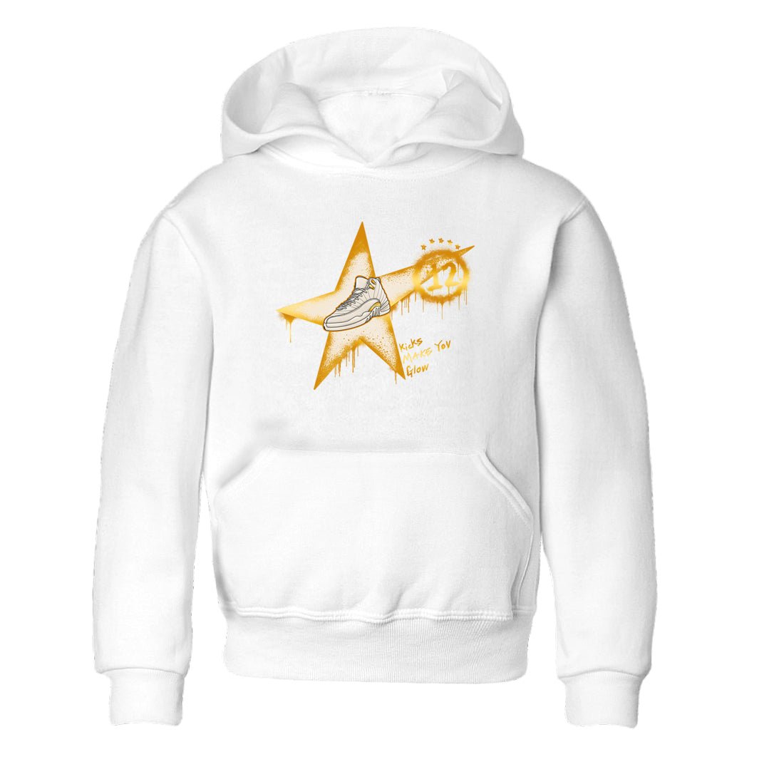 12s Phantom shirts to match jordans Kicks Make You Glow sneaker match tees Air Jordan 12 WMNS Phantom match shoes to clothes SNRT Sneaker Tees Youth Baby White 2 tee