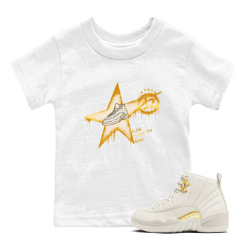 12s Phantom shirts to match jordans Kicks Make You Glow sneaker match tees Air Jordan 12 WMNS Phantom match shoes to clothes SNRT Sneaker Tees Youth Baby White 1 tee