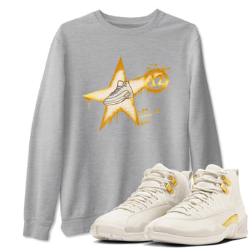 12s Phantom shirts to match jordans Kicks Make You Glow sneaker match tees Air Jordan 12 WMNS Phantom match shoes to clothes SNRT Sneaker Tees unisex cotton Heather Grey 1 shirts