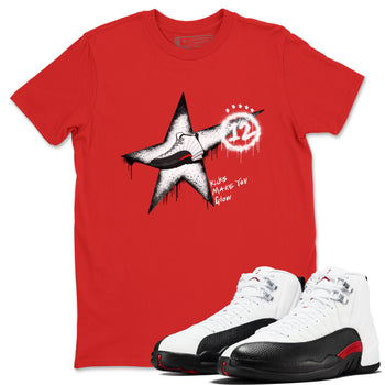 12s Taxi Flip shirt to match jordans Kicks Make You Glow sneaker tees Air Jordan 12 Taxi Flip SNRT Sneaker Release Tees unisex cotton Red 1 crew neck shirt