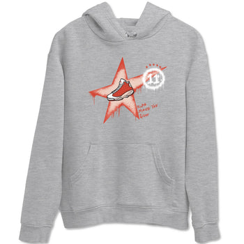 13s Dune Red shirts to match jordans Kicks Make You Glow sneaker match tees Air Jordan 13 Dune Red SNRT Sneaker Tees streetwear brand Heather Grey 2 unisex cotton tee
