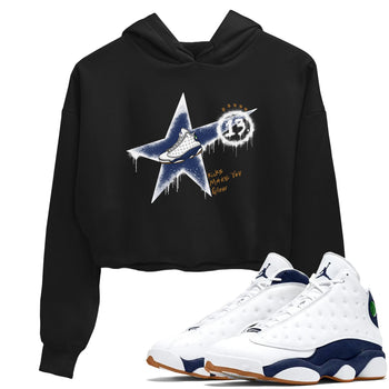 13s Midnight Navy shirts to match jordans Kicks Make You Glow sneaker match tees Air Jordan 13 Midnight Navy SNRT Sneaker Release Tees unisex cotton Black 1 Crop Shirts