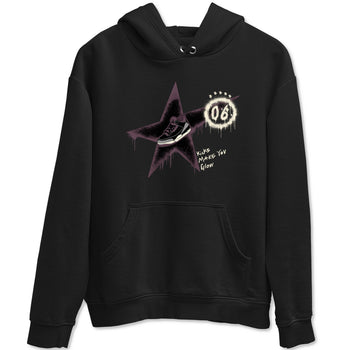 AJ3 A Ma Maniere x Black shirts to match jordans Kicks Make You Glow sneaker match tees A Ma Maniere x Air Jordan 3 “Black” SNRT Sneaker Tees streetwear brand Black 2 unisex cotton tee