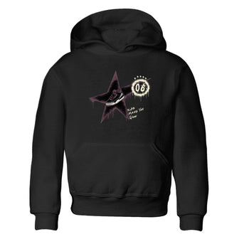 AJ3 A Ma Maniere x Black shirts to match jordans Kicks Make You Glow sneaker match tees A Ma Maniere x Air Jordan 3 “Black” SNRT Sneaker Tees streetwear brand Baby and Youth Black 2 cotton tee