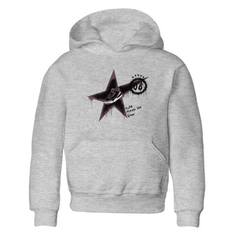 AJ3 A Ma Maniere x Black shirts to match jordans Kicks Make You Glow sneaker match tees A Ma Maniere x Air Jordan 3 “Black” SNRT Sneaker Tees streetwear brand Baby and Youth Heather Grey 2 cotton tee