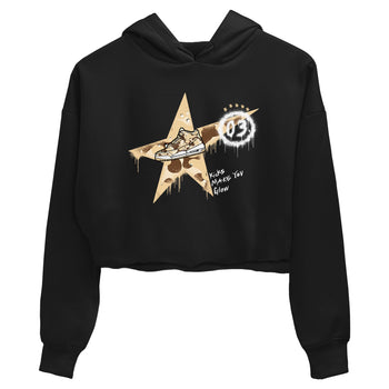 AJ3 Desert Camo shirts to match jordans Kicks Make You Glow sneaker match tees Air Jordan 3 Desert Camo SNRT Sneaker Tees streetwear brand Black 2 crop tee