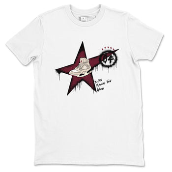 4s A Ma Maniere x Fossil Stone shirts to match jordans Kicks Make You Glow sneaker match tees 4s A Ma Maniere x Fossil Stone match shoes to clothes SNRT Sneaker Tees unisex cotton White 2 shirts