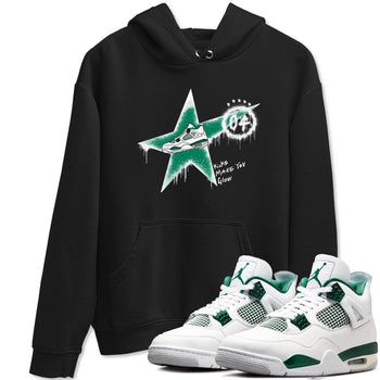 4s Oxidized Green shirts to match jordans Kicks Make You Glow sneaker match tees Air Jordan 4 Oxidized Green SNRT Sneaker Tees streetwear brand Black 1 unisex cotton tee