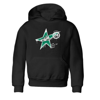 4s Oxidized Green shirts to match jordans Kicks Make You Glow sneaker match tees Air Jordan 4 Oxidized Green SNRT Sneaker Tees streetwear brand Baby and Youth Black 2 cotton tee