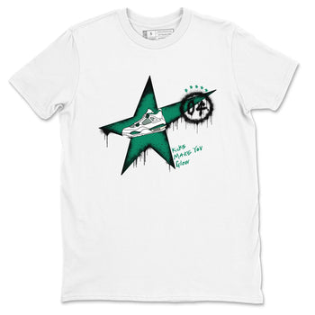 4s Oxidized Green shirts to match jordans Kicks Make You Glow sneaker match tees Air Jordan 4 Oxidized Green SNRT Sneaker Tees streetwear brand White 2 unisex cotton tee