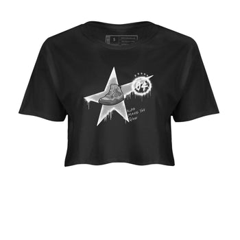 4s Wet Cement shirts to match jordans Kicks Make You Glow sneaker match tees Air Jordan 4 SE Wet Cement SNRT Sneaker Release Tees unisex cotton Black 2 Crop Shirts