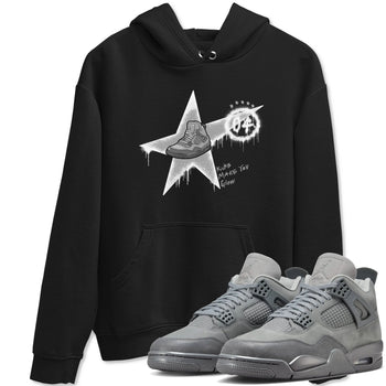 4s Wet Cement shirts to match jordans Kicks Make You Glow sneaker match tees Air Jordan 4 SE Wet Cement SNRT Sneaker Release Tees unisex cotton Black 1 crew neck shirts