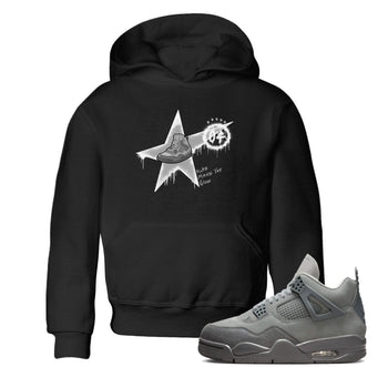 4s Wet Cement shirts to match jordans Kicks Make You Glow sneaker match tees Air Jordan 4 SE Wet Cement SNRT Sneaker Release Tees Youth Baby Black 1 crew neck shirts