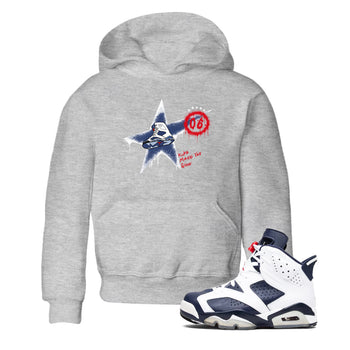 6s Olympic shirt to match jordans Kicks Make You Glow sneaker tees Air Jordan 6 Olympic SNRT sneaker release tees baby toddler Heather Grey 1 cotton Shirt