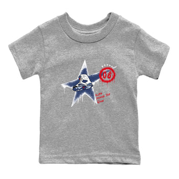 6s Olympic shirt to match jordans Kicks Make You Glow sneaker tees Air Jordan 6 Olympic SNRT sneaker release tees baby toddler Heather Grey 2 cotton Shirt