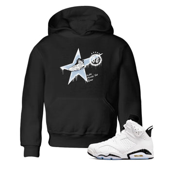 6s White Black shirt to match jordans Kicks Make You Glow sneaker tees Air Jordan 6 White Black SNRT sneaker release tees baby toddler Black 1 cotton Shirt