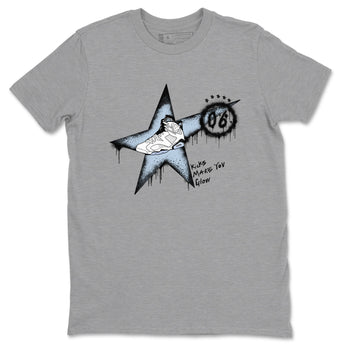 6s White Black shirt to match jordans Kicks Make You Glow sneaker tees Air Jordan 6 White Black SNRT Sneaker Release Tees unisex cotton Heather Grey 2 crew neck shirt
