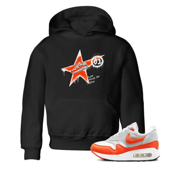 Air Max 1 OG '86 'Summit White and Cosmic Clay shirts to match jordans Kicks Make You Glow sneaker match tees Air Max 1 Cosmic Clay match shoes to clothes SNRT Sneaker Tees Youth Baby Black 1 tee
