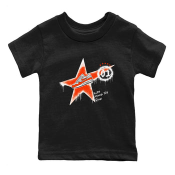 Air Max 1 OG '86 'Summit White and Cosmic Clay shirts to match jordans Kicks Make You Glow sneaker match tees Air Max 1 Cosmic Clay match shoes to clothes SNRT Sneaker Tees Youth Baby Black 2 tee