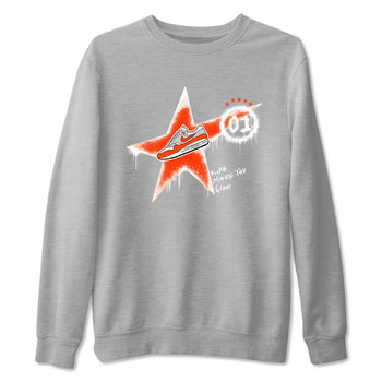 Air Max 1 OG '86 'Summit White and Cosmic Clay shirts to match jordans Kicks Make You Glow sneaker match tees Air Max 1 Cosmic Clay match shoes to clothes SNRT Sneaker Tees unisex cotton Heather Grey 2 shirts