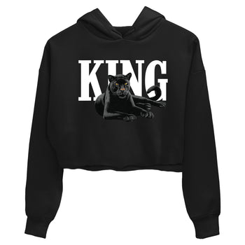 Sneaker match tees – Sneaker Tees To Match Air Jordan 4 Black Cat Shoes – King Black Cat 2 Crop T-Shirt Black 2