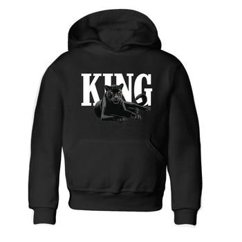Sneaker match tees – Sneaker Tees To Match Air Jordan 4 Black Cat Shoes – King Black Cat 2 Kids T-Shirt Black 2