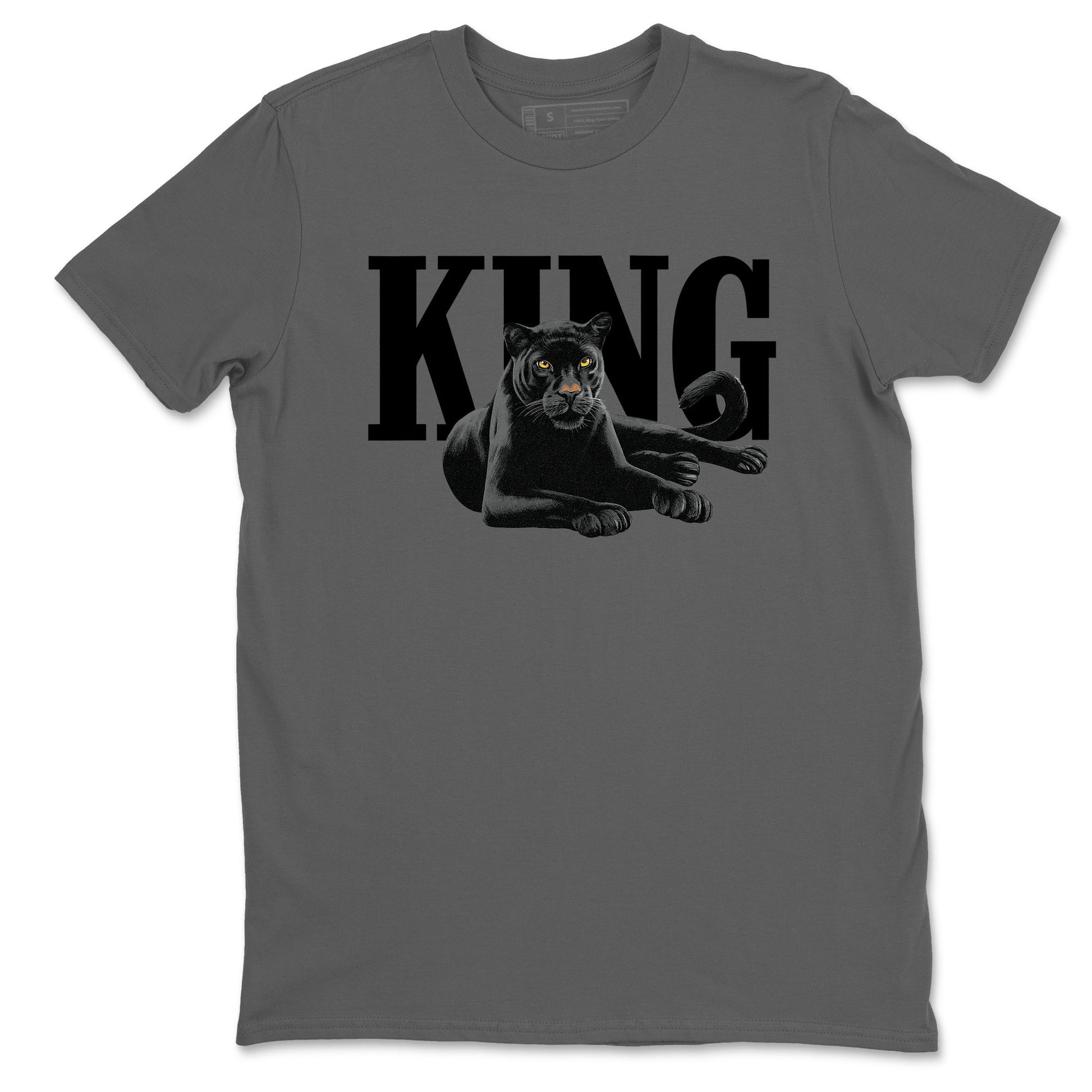 Sneaker match tees – Sneaker Tees To Match Air Jordan 4 Black Cat Shoes – King Black Cat 2 Tee Cool Grey 2