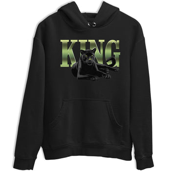 Sneaker match tees – Sneaker Tees To Match Air Foamposite One Pine Green Shoes – King Black Cat Tee Black 2